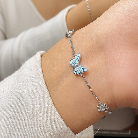 Luminous Butterfly Bracelet